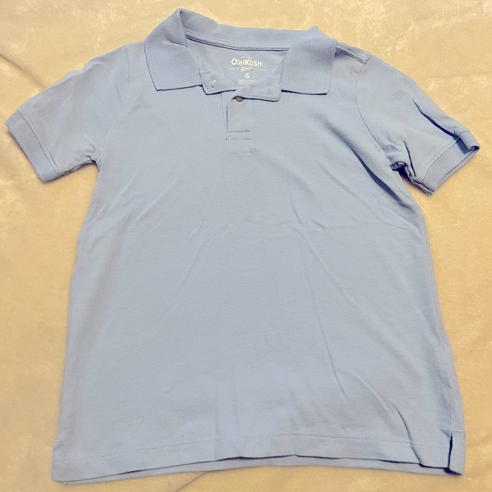 OshKosh polo shirt. Size 6